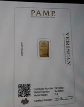 Cargar imagen en el visor de la galería, 1 Gram Gold Bars, price £125