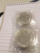 Cargar imagen en el visor de la galería, 1 Oz Silver Britannia Coins, £90 + VAT = £108