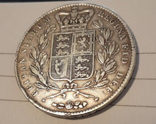 Cargar imagen en el visor de la galería, Queen Victoria 1844 Silver Crown Coin, £85